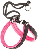 Szelki dla psów - Ferplast Szelki Agila fluo różowe [rozmiar 7] 25mm/63-71cm PFER033 - miniaturka - grafika 1