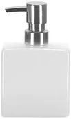 Mydelniczki i dozowniki mydła - Kleine Wolke Dozownik flakon Flash 15 cm, biały - miniaturka - grafika 1