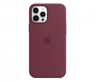 APPLE Etui Silicone Case do iPhone 12 Pro Max Dojrzała śliwka |MHLA3ZM/A - Etui i futerały do telefonów - miniaturka - grafika 3