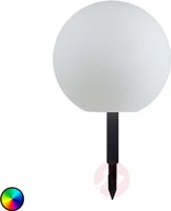 Lampy ogrodowe - LINDBY Lindby Lago lampa solarna LED RGBW, zestaw 3 szt. - miniaturka - grafika 1