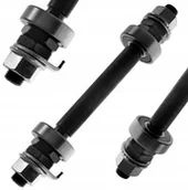 Części rowerowe - Oś Piasty Przedniej Ośka 3/8 Maszynowa 145 MM - miniaturka - grafika 1