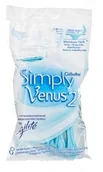 Maszynki do golenia i wkłady - Gillette Venus2 Simply maszynka do golenia 4 szt dla kobiet - miniaturka - grafika 1