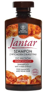Farmona Jantar szampon do włosów zniszczonych 330 ml - Szampony do włosów - miniaturka - grafika 3