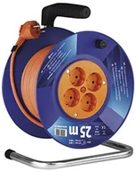 Przedłużacze i rozgałęźniki - EMOS Emos kabeltro mmel wtyczka 4-krotnie 25 m, Schuko, DG-4ZR db04 1000111.30; hjr-4 A - miniaturka - grafika 1