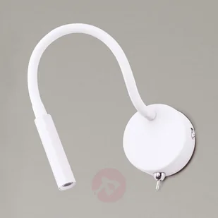 Orion Elastyczny kinkiet LED Colin, biały - Lampy ścienne - miniaturka - grafika 3