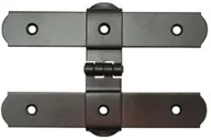 Zawiasy, okucia i inne akcesoria - Zawias krzyżowy czarny - miniaturka - grafika 1