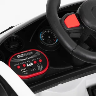 GABBIANO Fotel fryzjerski dziecięcy samochodzik bm biały P138157 - Fotele fryzjerskie - miniaturka - grafika 11