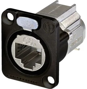 Neutrik NE8FDX-Y6-B Złącze żeńskie proste czarny Zawartość 1 szt - Pozostałe akcesoria sieciowe - miniaturka - grafika 2