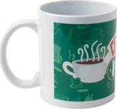 Kubki - NoName kubek Friends 300 ml ceramiczny biały/zielony twm_948193 - miniaturka - grafika 1