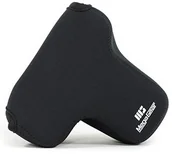 Torby fotograficzne i futerały - Megagear Ultra lekka neoprenowa obudowa na aparat kompatybilny z Panasonic Lumix G80, G81 (12-60 mm) - czarna MG887 MG887 - miniaturka - grafika 1