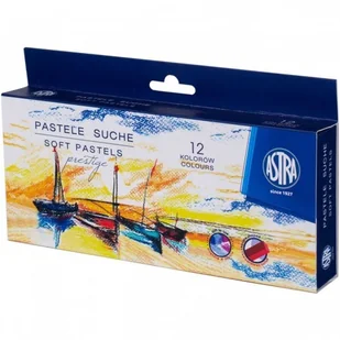 Astra Pastele suche Prestige 12 kolorów - Pozostałe akcesoria dla plastyków - miniaturka - grafika 2