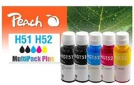 Tusze zamienniki - Peach Tusz HP GT51 GT52 MultiPack Plus 2x90 3x70 ml CMYK 321285 - miniaturka - grafika 1