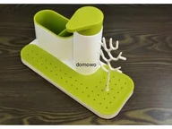 Pozostałe akcesoria kuchenne - ORGANIZER DO ZLEWU NAD ZLEW STOJAK PÓŁKA 1 - miniaturka - grafika 1