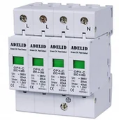 Bezpieczniki elektryczne - Ogranicznik Ochronnik Przepięć 4P 3-FAZ Klasy C - miniaturka - grafika 1