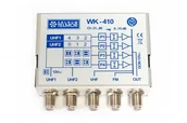 Wzmacniacze antenowe - Telmor Wzmacniacz masztowy przestrajany wielozakresowy WK-410 TELMOR - miniaturka - grafika 1