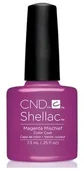 Lakiery hybrydowe - CND CND Shellac Magenta Mischief 7,3 Ml 5743 - miniaturka - grafika 1