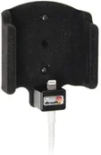 Uchwyty samochodowe do telefonów - Brodit AB Uchwyt do Apple iPhone 5 & 5S & iPhone SE z możliwością wpięcia kabla lightning z 30-pinowym adapterem 514433 - miniaturka - grafika 1