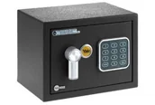 Sejfy i kasy pancerne - Yale YSV/170/DB1 MAŁY SEJF DOMOWY Z ZAMKIEM ELEKTRONICZNYM CZARNY YSV/170/DB1 - miniaturka - grafika 1
