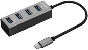 Gadżety USB - Yenkee YHB C430 USB C Hub 4× USB 3.0 # z wartością produktów powyżej 89zł! - miniaturka - grafika 1