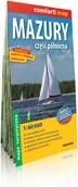 Atlasy i mapy - ExpressMap praca zbiorowa comfort! map Mazury, część północna. Laminowana mapa turystyczna 1:60 000 - miniaturka - grafika 1