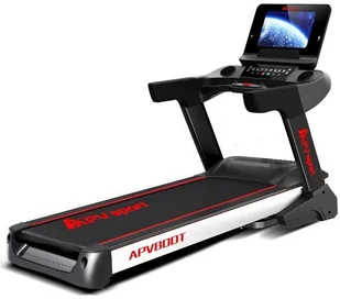 APVsport 3 grupa, SERIA TOP QUALITY, model A8000T-S 4,5KMBieżnia elektryczna do biegania i chodzenia, ekran TFT ANDROID 10.1 cala, pas biegowy 145x58cm - Bieżnie - miniaturka - grafika 2