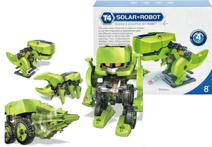 Robot Solarny 4W1 Baterie Słoneczne Dinozaur - - Gry planszowe - miniaturka - grafika 2