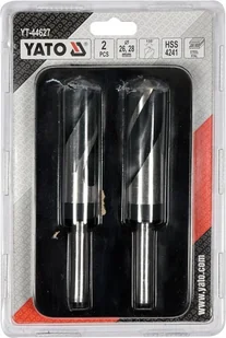 Yato KOMPLET WIERTEŁ DO METALU 2SZT 26-28MM - Wiertła - miniaturka - grafika 3