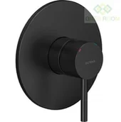 Baterie wannowe i prysznicowe - Oltens Oltens Molle bateria wannowo-prysznicowa kompletna wolnostojąca czarny mat - miniaturka - grafika 1