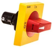Inne akcesoria elektryczne - Lovato electric Sp. z o.o. Napęd ręczny do przełączników żółto/czerwony zamknięcie na kłódkę UL508A GAX64 - miniaturka - grafika 1