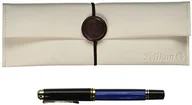 Pióra kulkowe - Pelikan M400 fountain Pen, black/blue Fine (994939) by Pelikan 994939 - miniaturka - grafika 1
