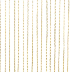 vidaXL Zasłony sznurkowe, 2 sztuki, 100x250 cm, kremowe - Zasłony - miniaturka - grafika 4