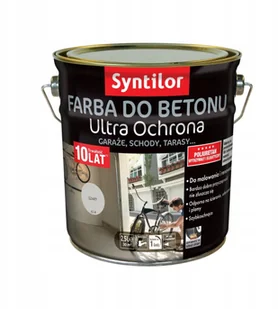 Syntilor Farba do betonu ULTRA OCHRONA 2.5 l Szary - Farby olejne i specjalne - miniaturka - grafika 2