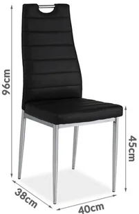 Signal Krzesło H-260 red H-260 RD - Krzesła - miniaturka - grafika 5