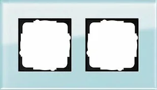 Gira ESPRIT SZKŁO SELEDYNOWE Ramka X2 0212 18 - Klawisze i ramki - miniaturka - grafika 2