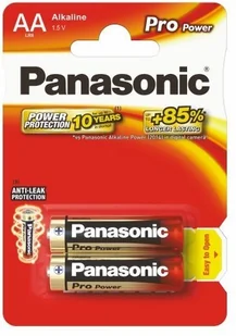 Panasonic PRO POWER GOLD Alkaline AA LR6PPG 2-pack LR6PPG/2BP - Baterie i akcesoria - miniaturka - grafika 2