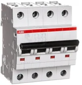 Bezpieczniki elektryczne - ABB Wyłącznik nadprądowy 4P C 20A 6kA AC S204-C20 2CDS254001R0204 - miniaturka - grafika 1