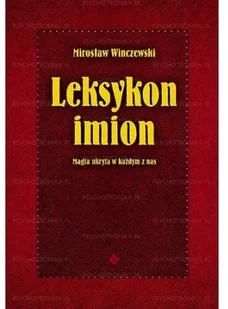 Studio Astropsychologii Leksykon imion - Encyklopedie i leksykony - miniaturka - grafika 2