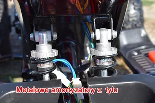 Super-Toys MEGA WIELKI QUAD MAVERICK Z NAPĘDEM 4X4, AMORTYZATORY, MIĘKKIE KOŁA,/BBH3588 BBH-3588-CZERWONY - Pojazdy elektryczne dla dzieci - miniaturka - grafika 35