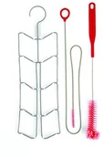 Akcesoria turystyczne - Osprey hydraulics Cleaning Kit, czerwony, STANDARD 10000645 - miniaturka - grafika 1