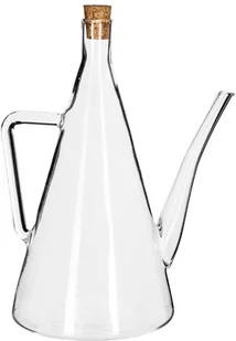 Dzbanek Na Oliwę Ozdobny Pojemnik Z Korkiem 500ml - Pojemniki kuchenne - miniaturka - grafika 2