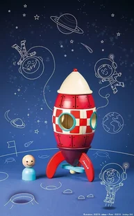 Janod Rakieta drewniana magnetyczna marchewka z Królikiem J08250 - Figurki dla dzieci Janod Rakieta drewniana magnetyczna marchewka z Królikiem J08250 - Figurki dla dzieci - miniaturka - grafika 18