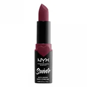 Szminki - NYX professional makeup Professional Makeup - SUEDE MATTE LIPSTICK - Matowa pomadka do ust - 10 GIRL, BYE - miniaturka - grafika 1