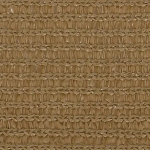 VidaXL Żagiel przeciwsłoneczny, 160 g/m, taupe, 3,5x3,5x4,9m, HDPE 311422 VidaXL - Parasole ogrodowe - miniaturka - grafika 2