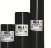 Folie izolacyjne - Tytan Folia do izolacji poziomej fundamentów czarna 50cm x 50m, marki DAT-FF-050 - miniaturka - grafika 1