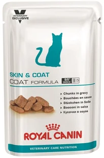 Royal Canin weterynaria Skin&Coat Coat Formula 12x85g saszetka 37602-uniw - Mokra karma dla kotów - miniaturka - grafika 2