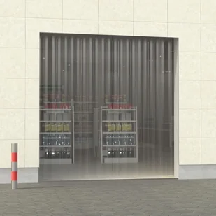 vidaXL Folia paskowa do kurtyny PVC, 2 mm x 200 mm, 25 m vidaXL - Akcesoria do wystroju okien - miniaturka - grafika 7