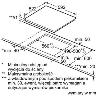 Płyta elektryczna do zabudowy Bosch PKN645FP1E - Płyty elektryczne do zabudowy - miniaturka - grafika 4