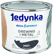 Farby zewnętrzne - Jedynka D&p- farba, matowa, grafitowa, 0.2l - miniaturka - grafika 1