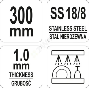 Yato SZCZYPCE UNIWERSALNE 300MM YG-02751 - Wózki na żywność - miniaturka - grafika 3