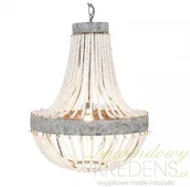 Lampy sufitowe - Clayre & Eef Żyrandol z Koralikami CE5LMP197 - miniaturka - grafika 1